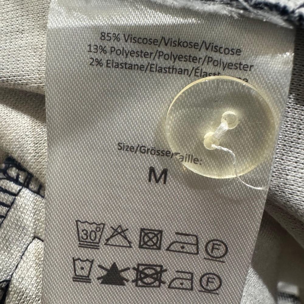 Baum und pferdgarten brown checkered strechy flair Pants size M NWOT - Picture 11 of 11